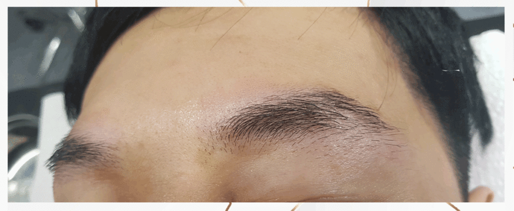 눈썹문신 전후 산본 군포 (1)