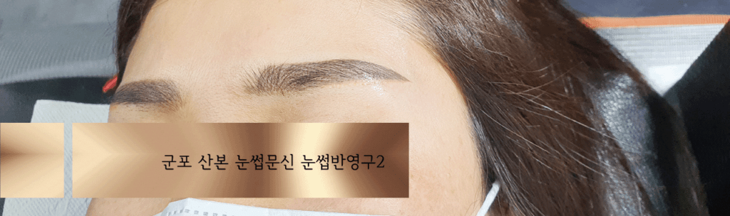 군포 산본 눈썹문신 1 사본