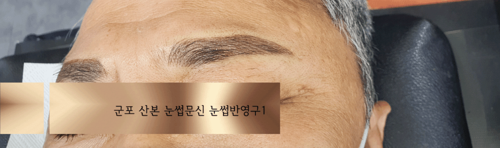 군포 산본 눈썹문신