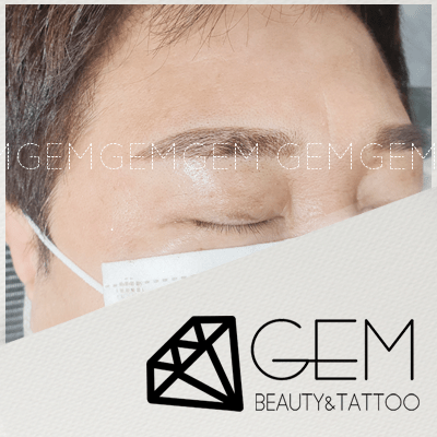 자연 눈썹문신 작업과정3