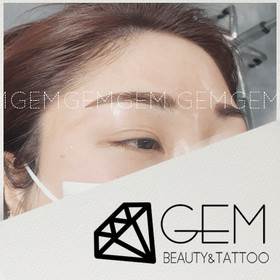 자연 눈썹문신작업과정5