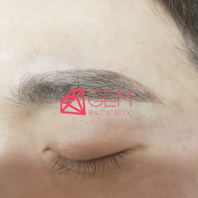 부평남자 눈썹문신 1