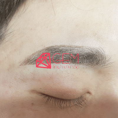 부평남자 눈썹문신