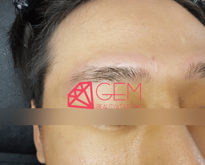 부평 남자눈썹문신1