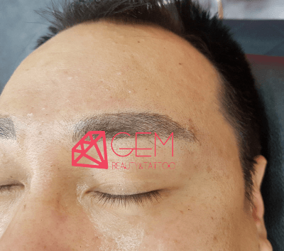 부평 남자 눈썹1
