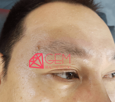 부평 남자 눈썹2