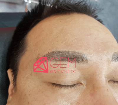 부평 남자 눈썹3